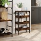 vidaXL Τρόλεϊ Κουζίνας Καπνιστή Δρυς 53x20x76 εκ. Επεξεργασμένο Ξύλο