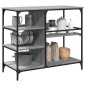 vidaXL Τρόλεϊ Κουζίνας Sonoma Γκρι 100x45x89,5 εκ. Επεξεργασμένο Ξύλο