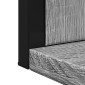 vidaXL Καθρέφτης Μπάνιου με Ράφι Γκρι Sonoma 50x12x60 εκ. Επεξ. Ξύλο