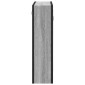 vidaXL Καθρέφτης Μπάνιου Ντουλάπι Γκρι Sonoma 60x16x60 εκ Επεξ. Ξύλο