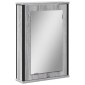 vidaXL Καθρέφτης Μπάνιου Ντουλάπι Γκρι Sonoma 42x12x60 εκ Επεξ. Ξύλο