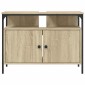 vidaXL Ντουλάπι Νιπτήρα Μπάνιου Sonoma Δρυς 60x30x60 εκ. Επεξ. Ξύλο