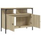 vidaXL Ντουλάπι Νιπτήρα Μπάνιου Sonoma Δρυς 60x30x60 εκ. Επεξ. Ξύλο