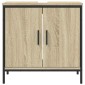 vidaXL Ντουλάπι Νιπτήρα Μπάνιου Sonoma Δρυς 60x30x60 εκ. Επεξ. Ξύλο