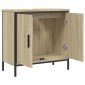 vidaXL Ντουλάπι Νιπτήρα Μπάνιου Sonoma Δρυς 60x30x60 εκ. Επεξ. Ξύλο