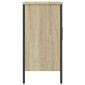 vidaXL Ντουλάπι Νιπτήρα Μπάνιου Sonoma Δρυς 60x30x60 εκ. Επεξ. Ξύλο