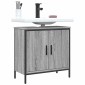 vidaXL Ντουλάπι Νιπτήρα Μπάνιου Γκρι Sonoma 60x30x60 εκ. Επεξ. Ξύλο