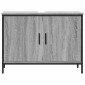 vidaXL Ντουλάπι Νιπτήρα Μπάνιου Γκρι Sonoma 80x30x60 εκ. Επεξ. Ξύλο