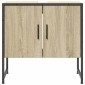 vidaXL Ντουλάπι Νιπτήρα Μπάνιου Sonoma Δρυς 60x33x60 εκ. Επεξ. Ξύλο