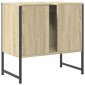 vidaXL Ντουλάπι Νιπτήρα Μπάνιου Sonoma Δρυς 60x33x60 εκ. Επεξ. Ξύλο