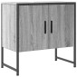 vidaXL Ντουλάπι Νιπτήρα Μπάνιου Γκρι Sonoma 60x33x60 εκ. Επεξ. Ξύλο