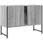 vidaXL Ντουλάπι Μπάνιου Νιπτήρα Γκρι Sonoma 80 x 33 x 60εκ. Επεξ. Ξύλο