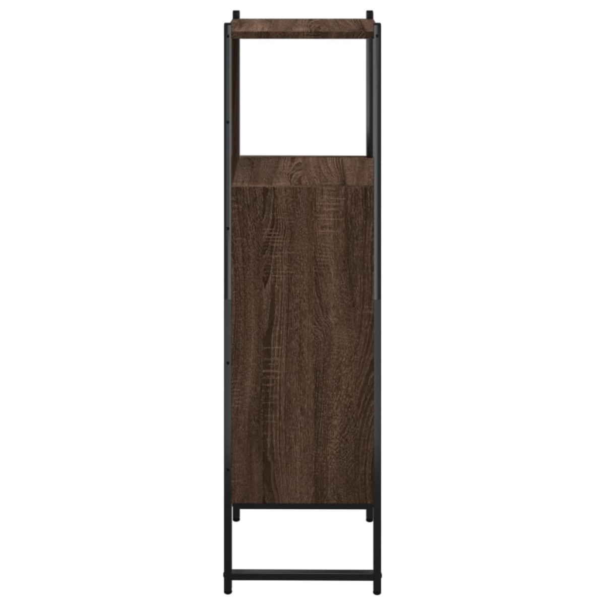 vidaXL Ντουλάπι Μπάνιου Καφέ Δρυς 33x33x120,5 εκ. Επεξεργ. Ξύλο