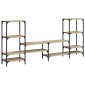 vidaXL Έπιπλο Τηλεόρασης Sonoma Δρυς 206,5x28,5x95 εκ. Επεξ. Ξύλο