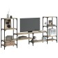 vidaXL Έπιπλο Τηλεόρασης Sonoma Δρυς 206,5x28,5x95 εκ. Επεξ. Ξύλο