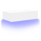 vidaXL Έπιπλο Τηλεόρασης με LED Λευκό 60 x 35 x 15,5 εκ.