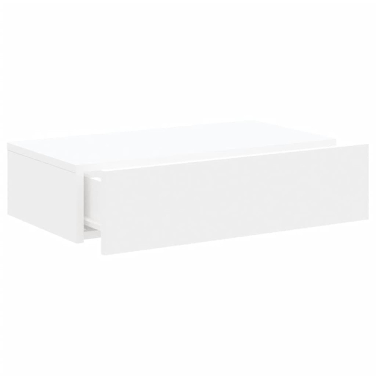 vidaXL Έπιπλο Τηλεόρασης με LED Λευκό 60 x 35 x 15,5 εκ.