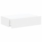 vidaXL Έπιπλο Τηλεόρασης με LED Λευκό 60 x 35 x 15,5 εκ.