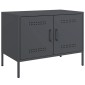 vidaXL Έπιπλα Τηλεόρασης 2 τεμ. Ανθρακί 68x39x50,5 εκ. από Χάλυβα