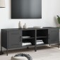 vidaXL Έπιπλα Τηλεόρασης 2 τεμ. Μαύρο 68x39x50,5 εκ. από Χάλυβα