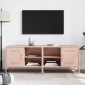 vidaXL Έπιπλα Τηλεόρασης 2 τεμ. Ροζ 68x39x50,5 εκ. από Χάλυβα