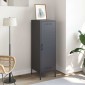 vidaXL Ντουλάπι Ανθρακί 36x39x113 εκ. από Ατσάλι