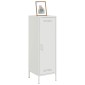 vidaXL Ντουλάπι Λευκό 36x39x113 εκ. από Ατσάλι