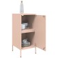 vidaXL Ντουλάπια 2 Τεμ. Ροζ 36 x 39 x 79 εκ. από Χάλυβα