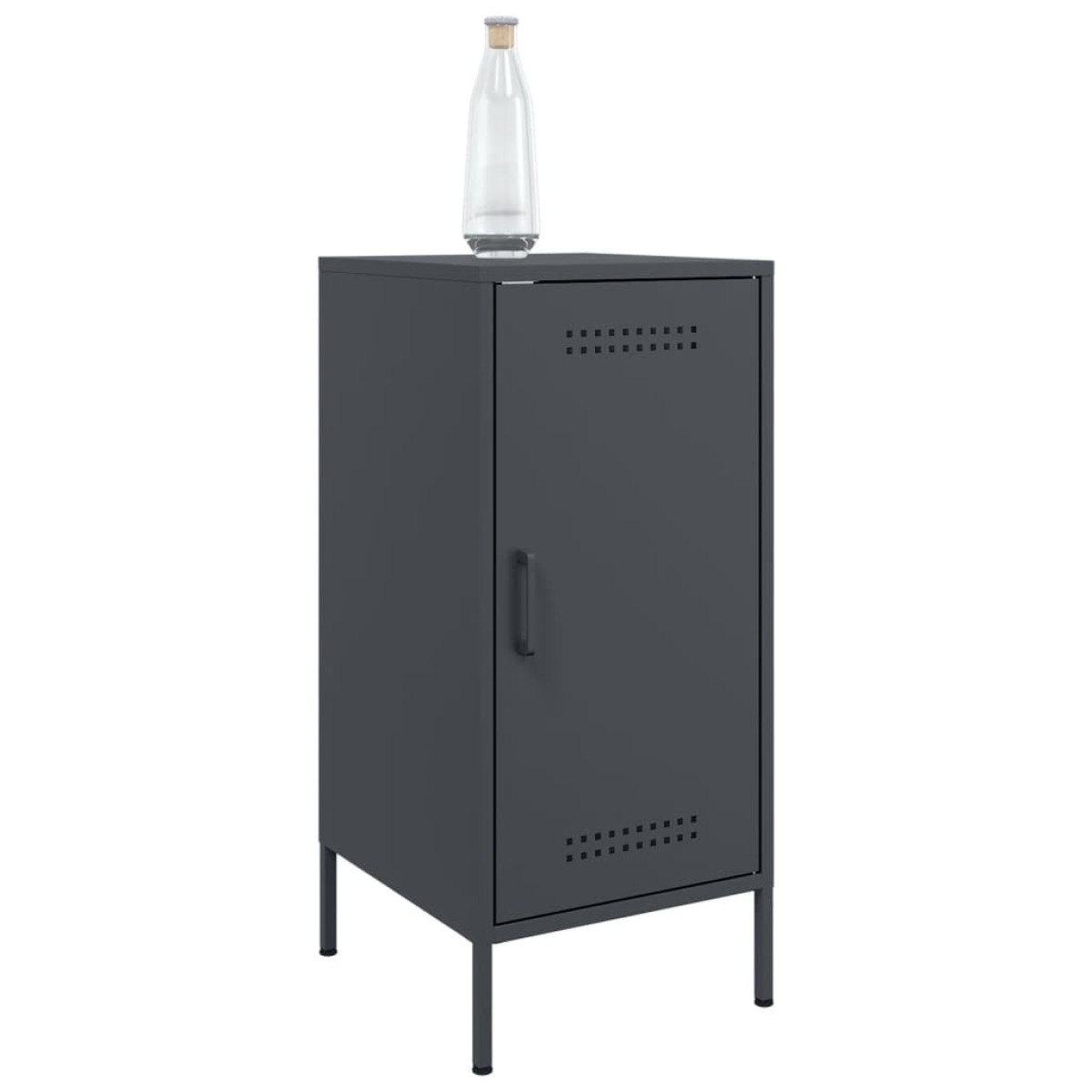 vidaXL Ντουλάπια 2 τεμ. Ανθρακί 36x39x79 εκ. από Χάλυβα