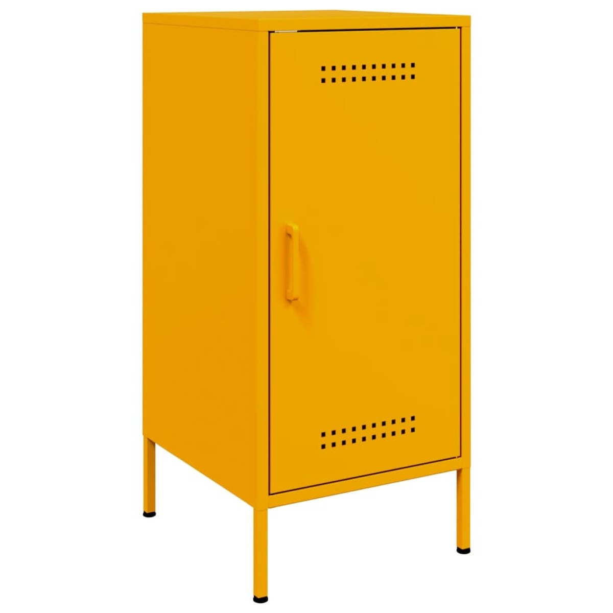 vidaXL Ντουλάπια 2 τεμ. Μουσταρδί 36x39x79 εκ. από Χάλυβα