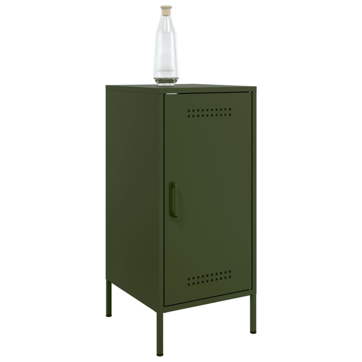vidaXL Ντουλάπια 2 Τεμ. Λαδί 36 x 39 x 79 εκ. από Χάλυβα