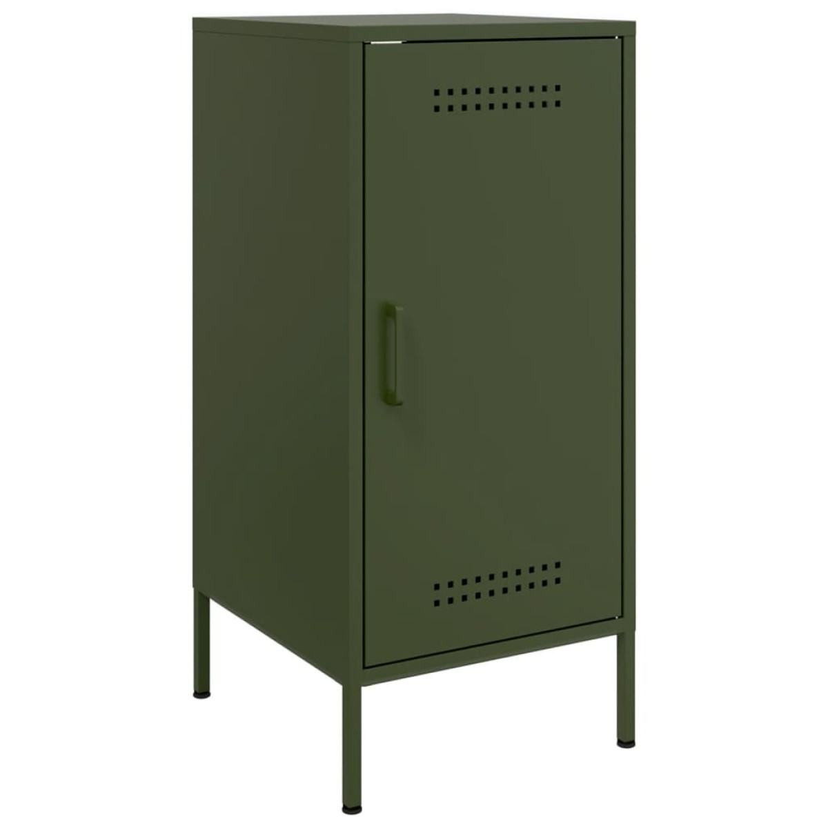 vidaXL Ντουλάπια 2 Τεμ. Λαδί 36 x 39 x 79 εκ. από Χάλυβα