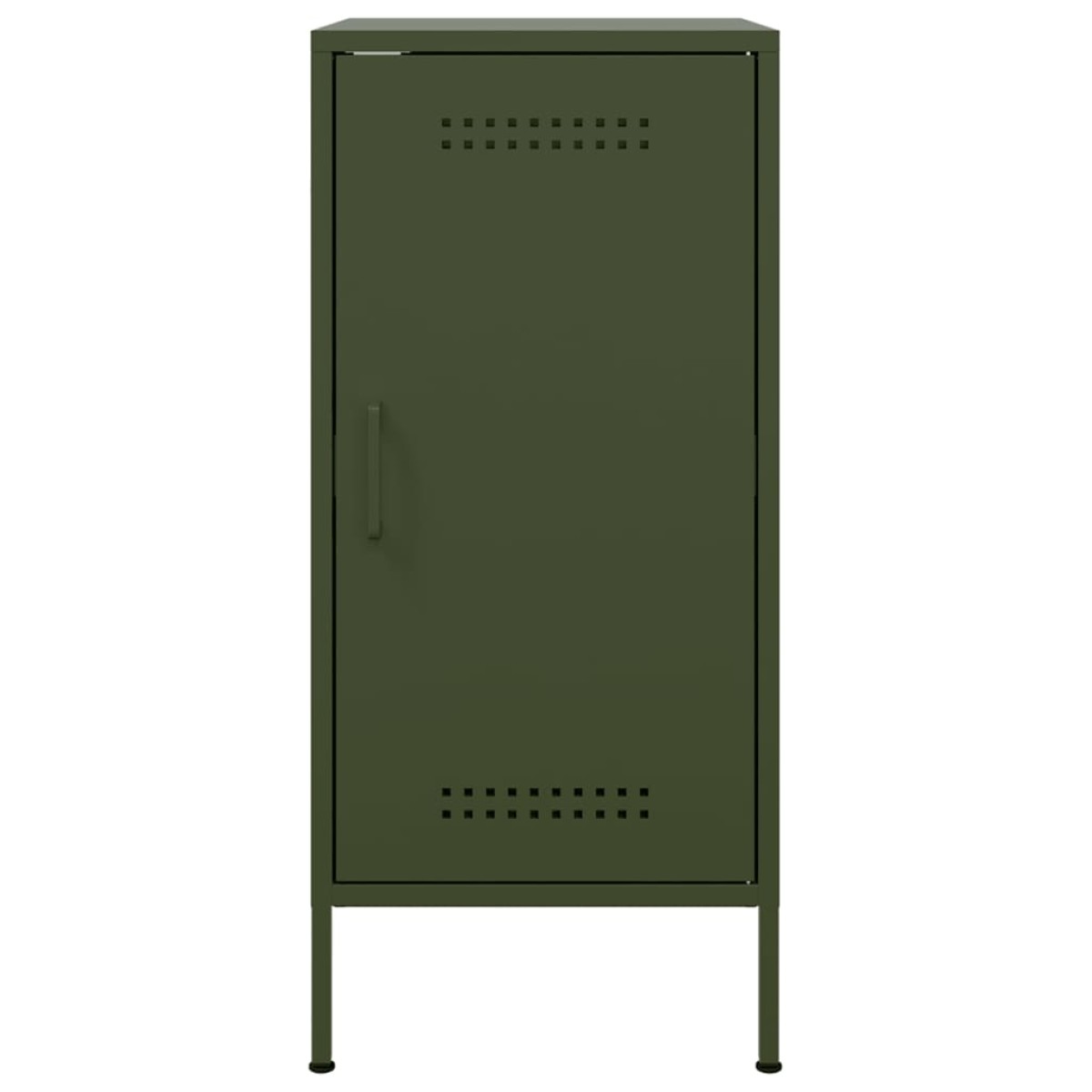 vidaXL Ντουλάπια 2 Τεμ. Λαδί 36 x 39 x 79 εκ. από Χάλυβα