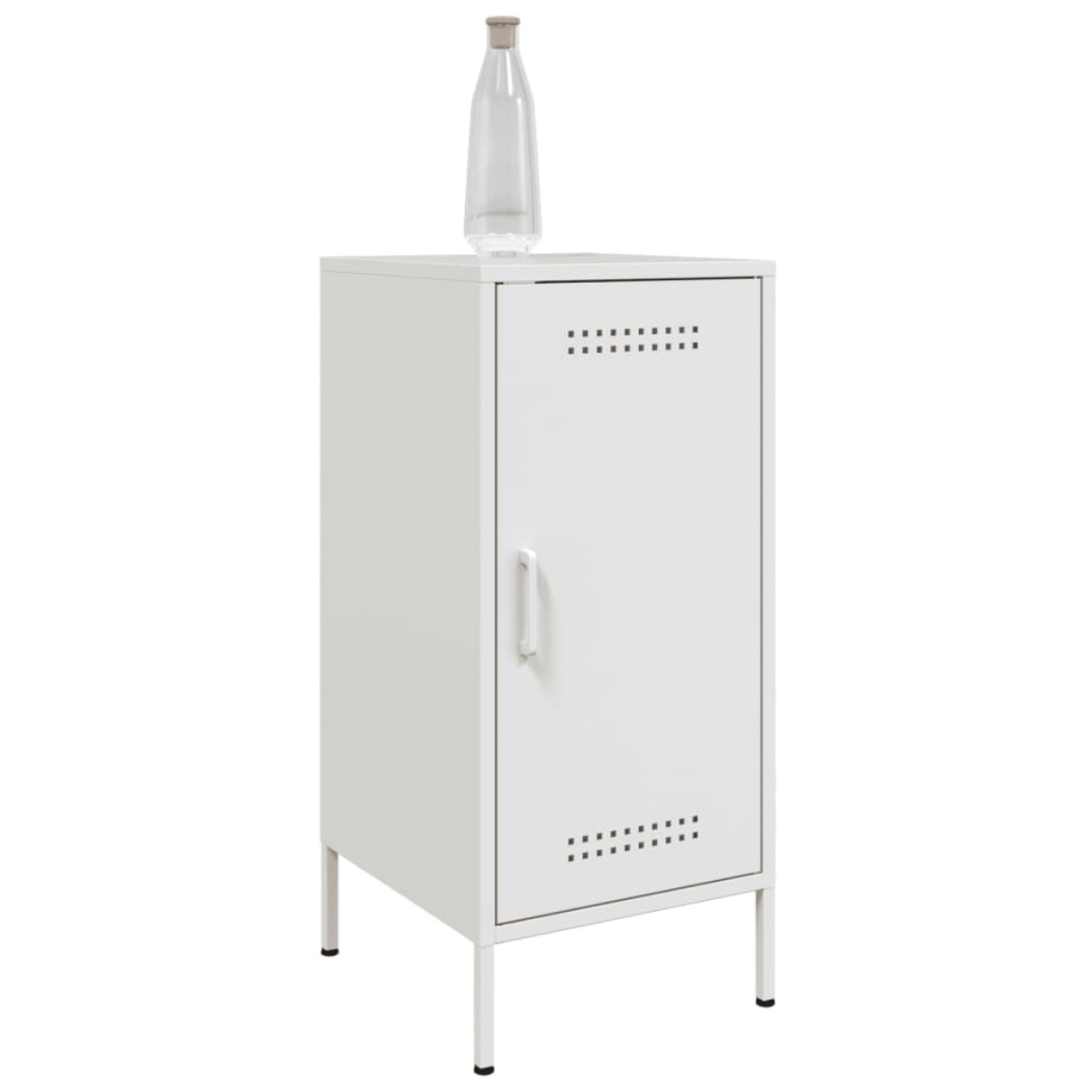 vidaXL Ντουλάπια 2 Τεμ. Λευκά 36 x 39 x 79 εκ. από Χάλυβα