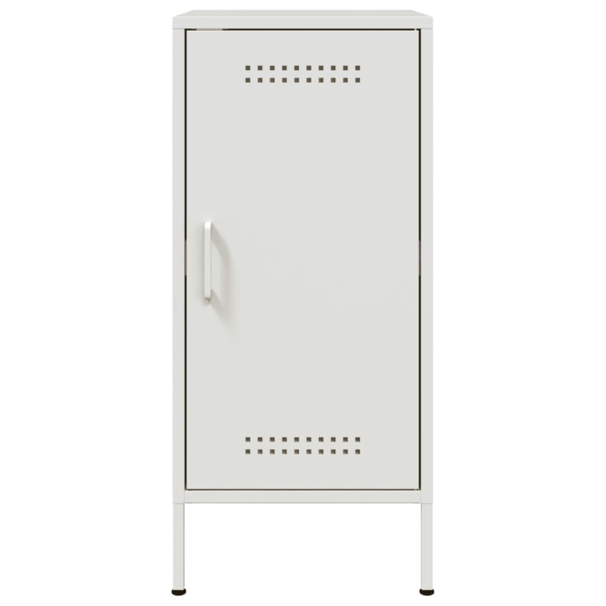 vidaXL Ντουλάπια 2 Τεμ. Λευκά 36 x 39 x 79 εκ. από Χάλυβα