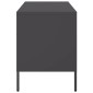vidaXL Έπιπλο Τηλεόρασης Μαύρο 68x39x50,5 εκ. Ατσάλινο