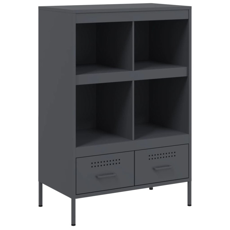 vidaXL Ντουλάπι Ανθρακί 68x39x101,5 εκ. από Χάλυβα