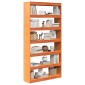 vidaXL Βιβλιοθήκη/Διαχωριστικό Χώρου 100x30x199,5 εκ Μασίφ Ξύλο Πεύκου