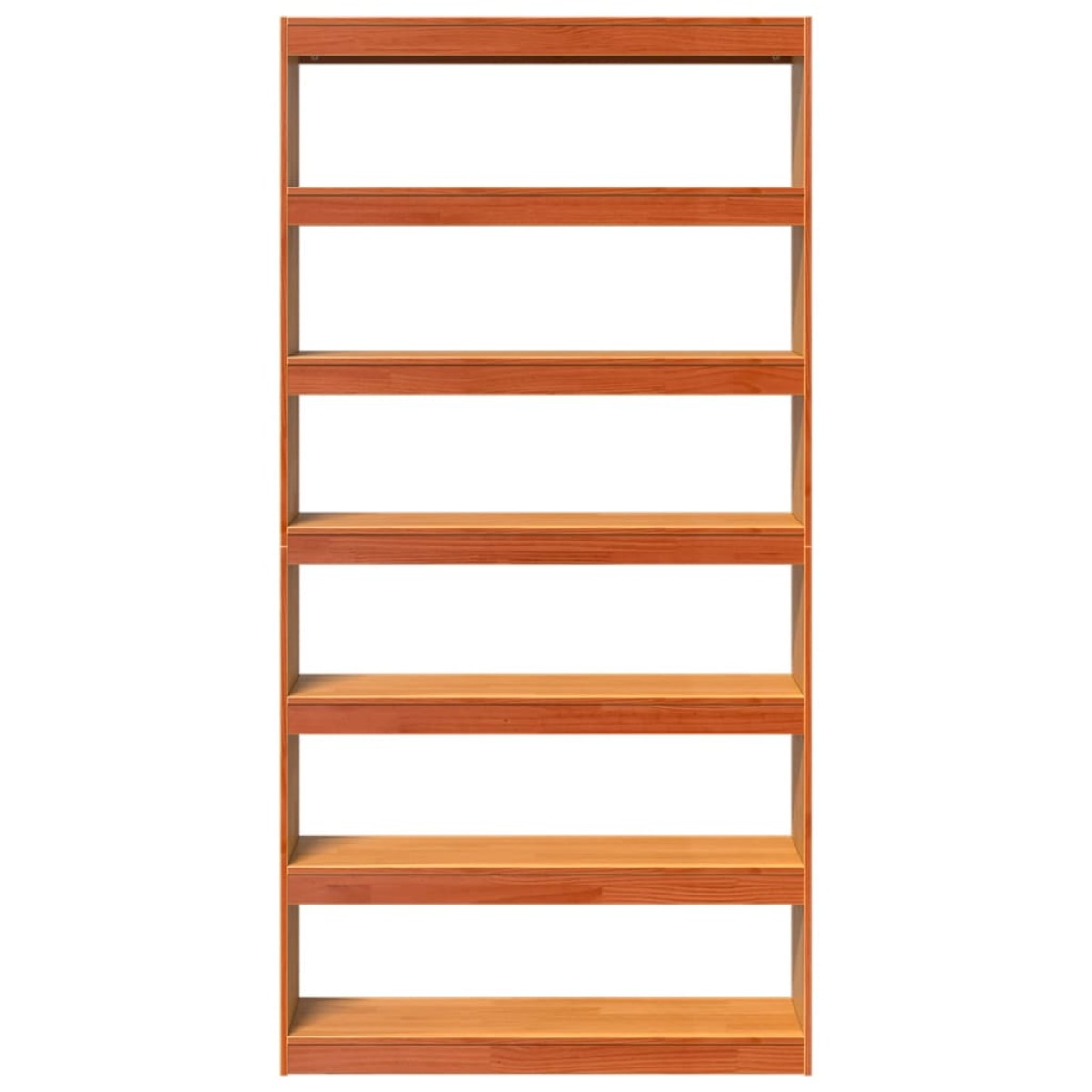 vidaXL Βιβλιοθήκη/Διαχωριστικό Χώρου 100x30x199,5 εκ Μασίφ Ξύλο Πεύκου