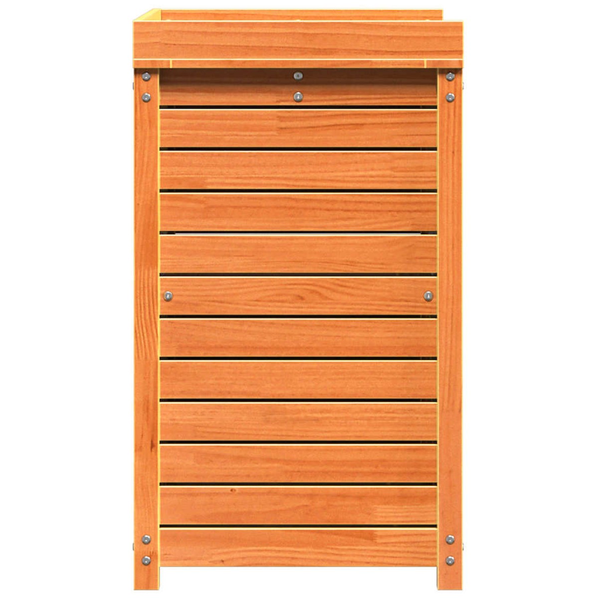 vidaXL Τραπέζι Κηπουρικής με Ράφια Καφέ 82,5x50x86,5 εκ. Μασίφ Πεύκο