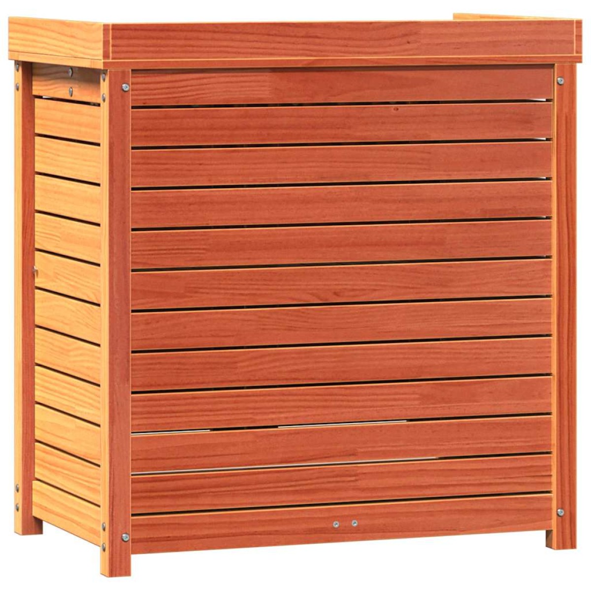 vidaXL Τραπέζι Κηπουρικής με Ράφια Καφέ 82,5x50x86,5 εκ. Μασίφ Πεύκο