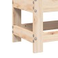 vidaXL Υποπόδιο Κήπου 62 x 30 x 32 εκ. από Μασίφ Ξύλο Πεύκου