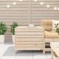 vidaXL Υποπόδιο Κήπου 62x63,5x53,5 εκ. από Μασίφ Ξύλο Πεύκου