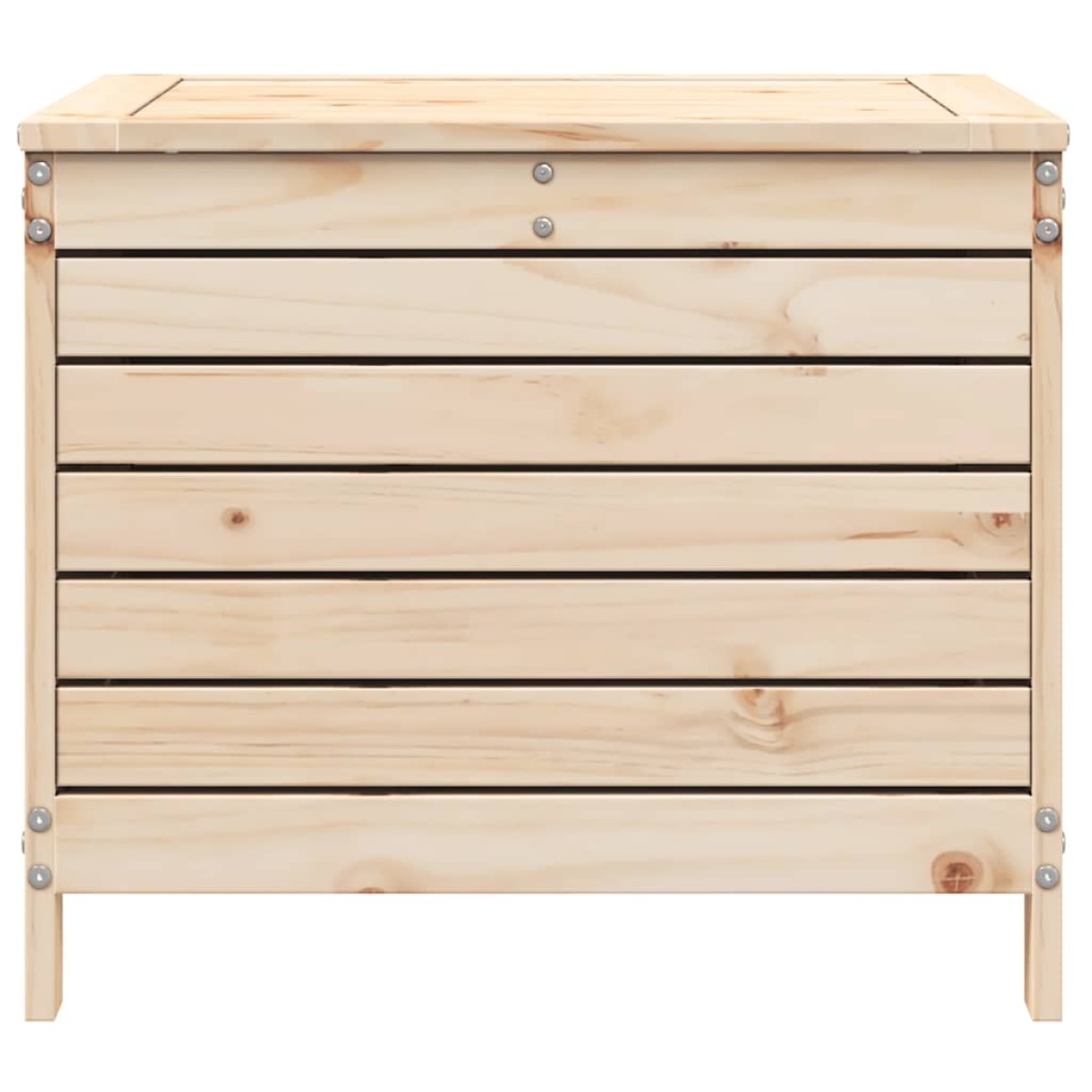 vidaXL Υποπόδιο Κήπου 62x63,5x53,5 εκ. από Μασίφ Ξύλο Πεύκου