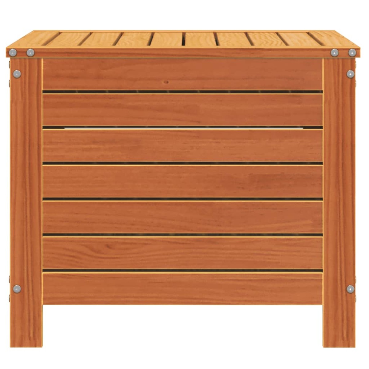 vidaXL Υποπόδιο Κήπου Καφέ Κεριού 62x63,5x53,5 εκ. Μασίφ Ξύλο Πεύκου