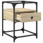 vidaXL Κομοδίνο Sonoma Δρυς 40x40x55 εκ. από Επεξεργασμένο Ξύλο