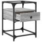 vidaXL Κομοδίνο Γκρι Sonoma 40x40x55 εκ. από Επεξεργασμένο Ξύλο
