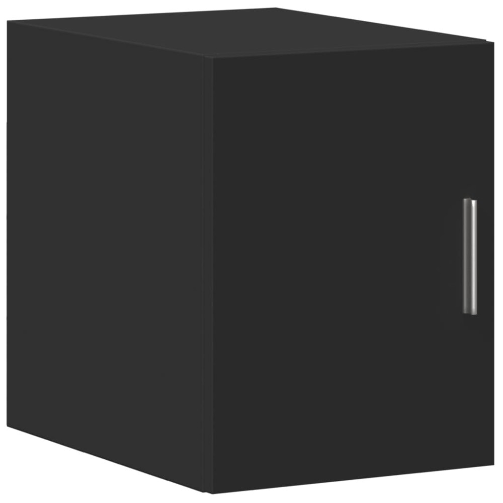 vidaXL Ντουλάπι Τοίχου Μαύρο 30x42,5x40 εκ. από Επεξεργασμένο Ξύλο
