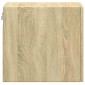 vidaXL Ντουλάπι Τοίχου Sonoma Δρυς 30x42,5x40 εκ. Επεξεργασμένο Ξύλο