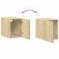 vidaXL Ντουλάπι Τοίχου Sonoma Δρυς 30x42,5x40 εκ. Επεξεργασμένο Ξύλο